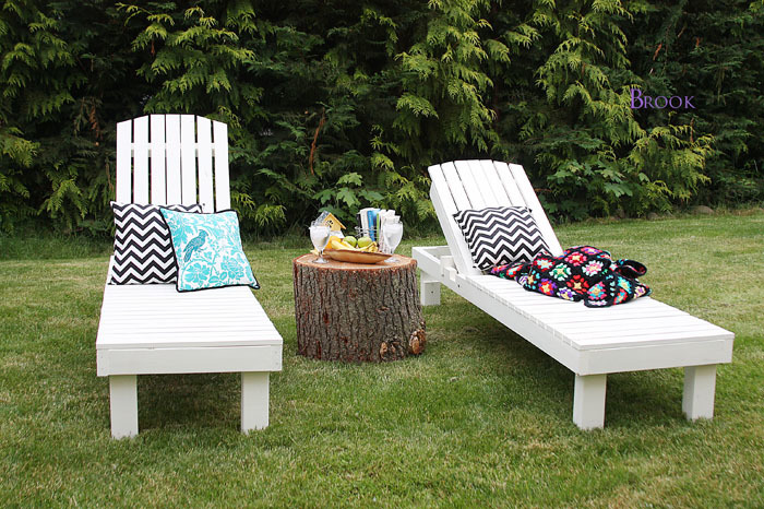 Painting White Outdoor Adirondack Projects Ana White 